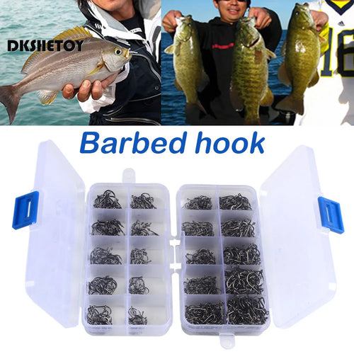 100-1000pcs Assorted Fish Hooks