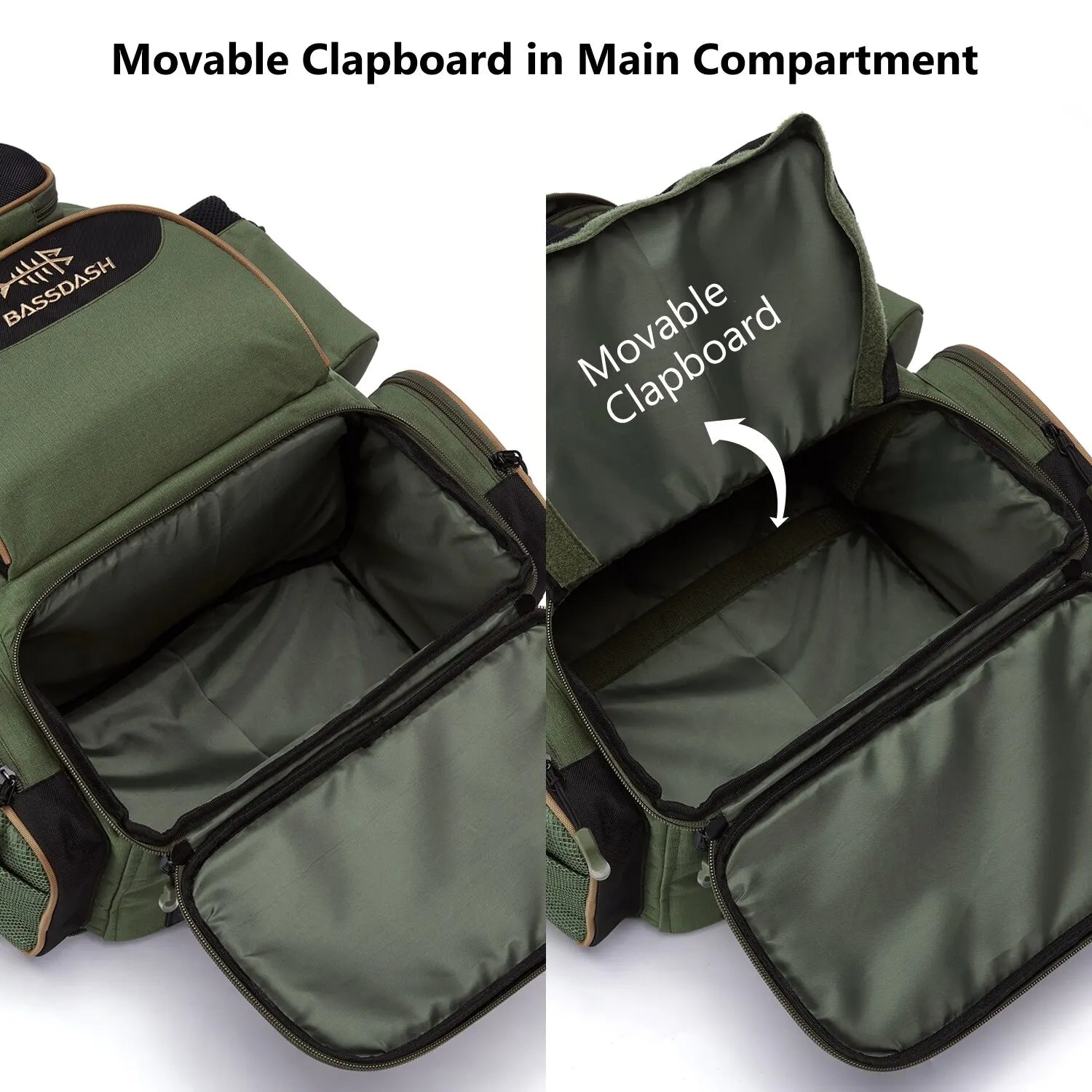 Bassdash Fishing Bag Tackle Backpack