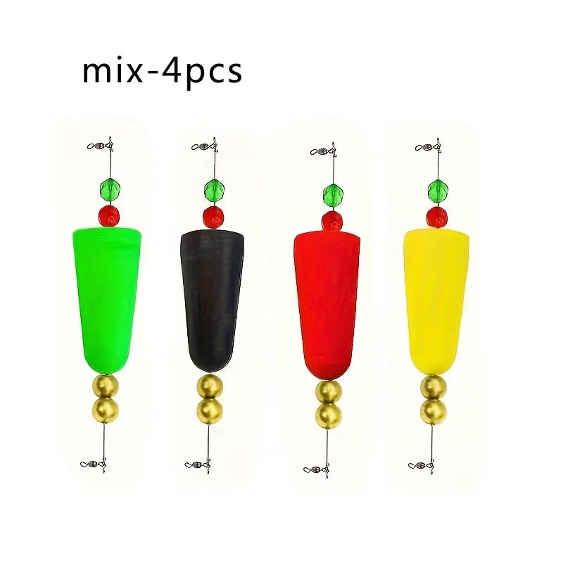 4-Pack All-in-One Weighted Popping Cork