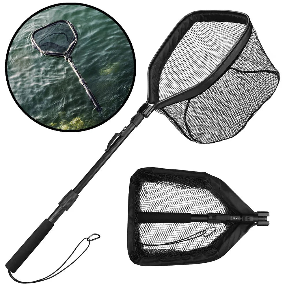 Telescoping Floating Fishing Net