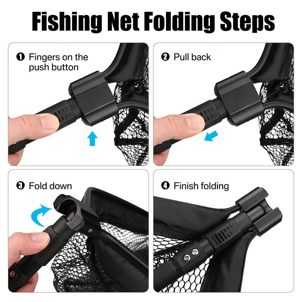 Telescoping Floating Fishing Net