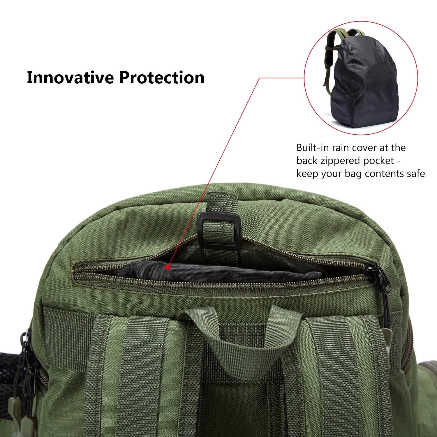 Bassdash Fishing Bag Tackle Backpack