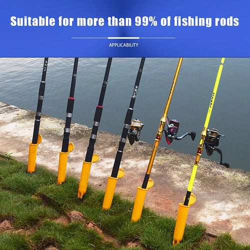 2 Pack Portable Surf Fishing Rod Ground Spike