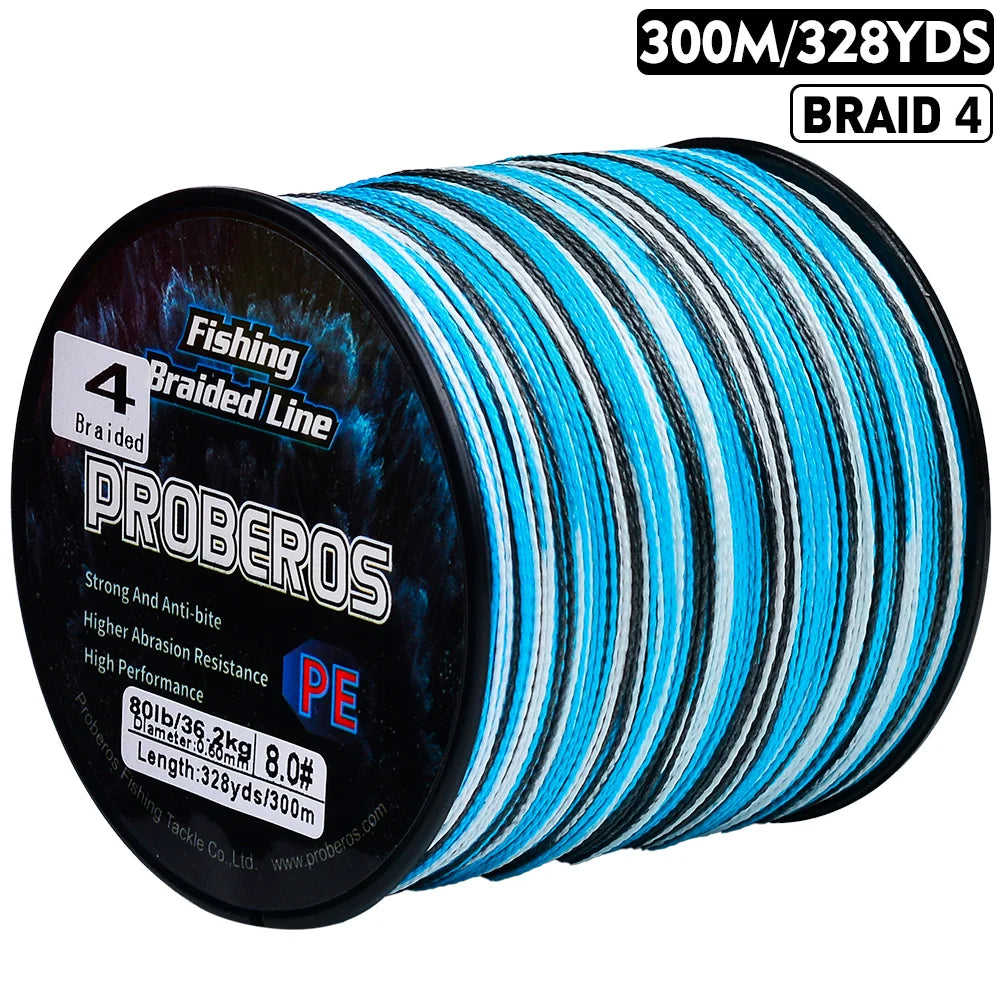 Proberos Braided Fishing Line - 328YD
