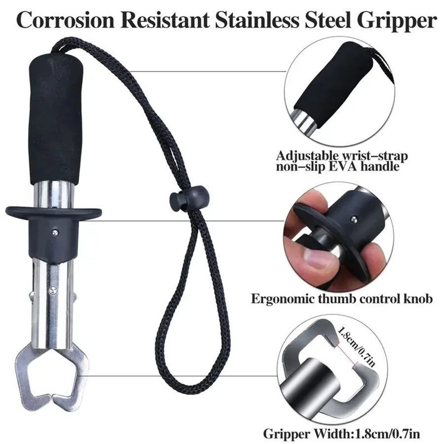 Pliers W/ Case & Fish Lip Grippers